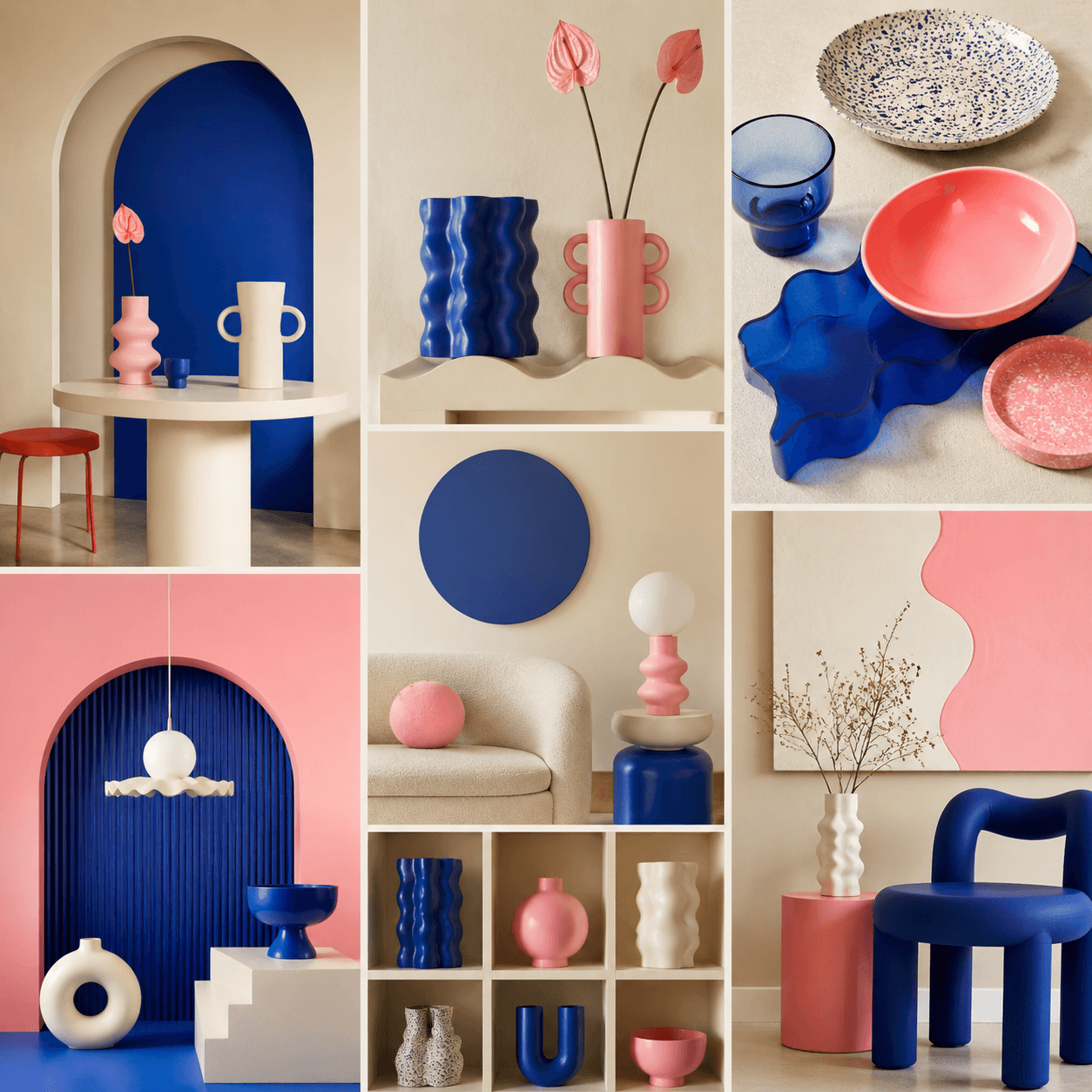 Shape Play colour clash room mood